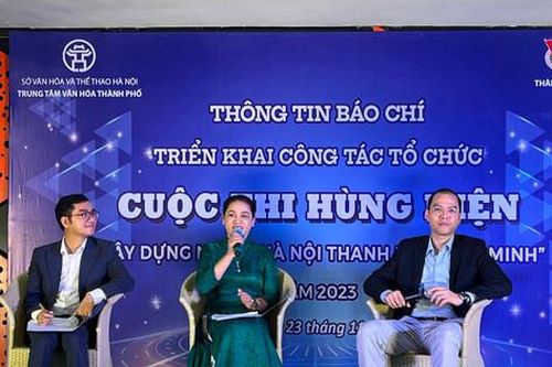 Sinh viên Hà Nội tranh tài hùng biện 'Xây dựng người Hà Nội thanh lịch, văn minh'