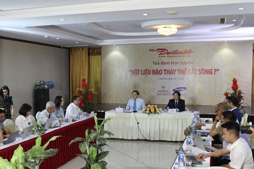 Tiếp nối hành trình tìm giải pháp thay thế cát sông