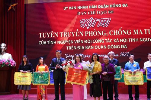 Sôi nổi Hội thi tuyên truyền về phòng, chống ma túy tại quận Đống Đa