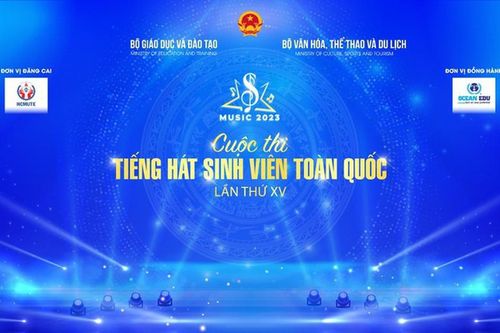 Chung kết Cuộc thi 'Tiếng hát sinh viên' toàn quốc lần thứ XV - 2023 sẽ diễn ra 9-10/12