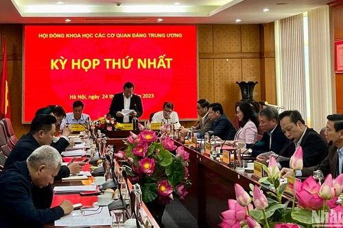 Hội đồng Khoa học các cơ quan Đảng Trung ương tổ chức kỳ họp thứ nhất