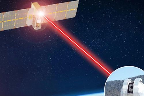 Tia laser truyền dữ liệu từ khoảng cách 16 triệu km