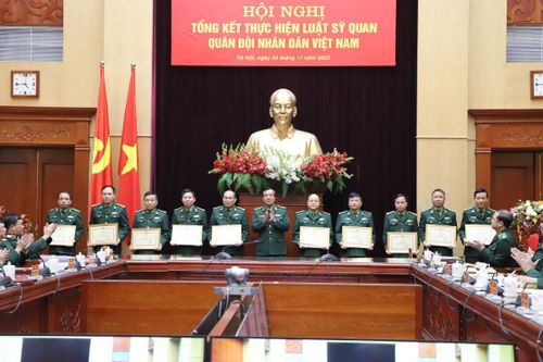 Tổng kết thực hiện Luật Sĩ quan Quân đội Nhân dân Việt Nam trong BĐBP