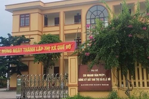 Khai trừ Đảng phó giám đốc văn phòng đăng ký đất đai ở Bắc Ninh
