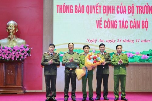 Công an tỉnh Quảng Trị có tân Giám đốc