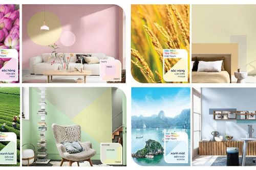 Sơn Maxilite từ Dulux ra mắt BST màu lấy cảm hứng từ thiên nhiên Việt Nam