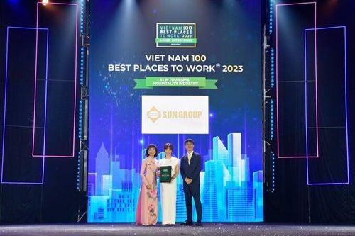 Năm thứ 4 liên tiếp Sun Group được vinh danh 'Top 100 nơi làm việc tốt nhất Việt Nam'
