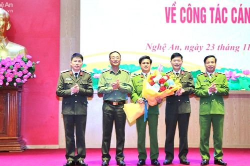 Phó Giám đốc Công an tỉnh Nghệ An được điều động, bổ nhiệm giữ chức vụ Giám đốc Công an tỉnh Quảng Trị
