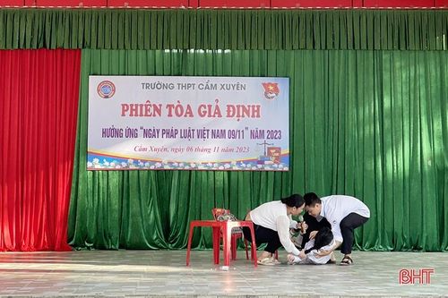 Phiên tòa giả định - án giả, hiệu quả thật