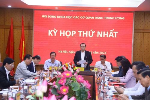 Kỳ họp thứ nhất Hội đồng Khoa học các Cơ quan Đảng Trung ương