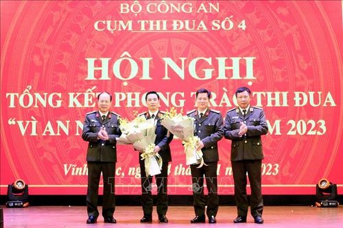 Cụm thi đua số 4, Bộ Công an phát huy hiệu quả phong trào thi đua 'Vì an ninh Tổ quốc'