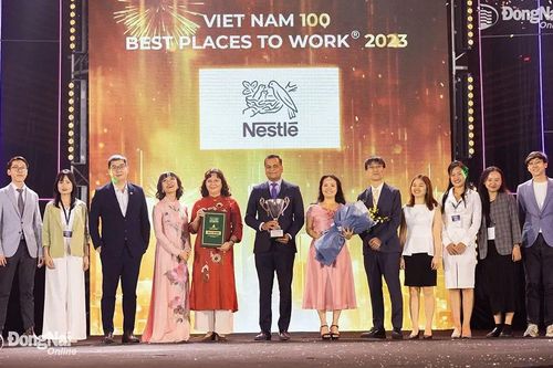 Nestlé dẫn đầu top 100 nơi làm việc tốt nhất Việt Nam 2023