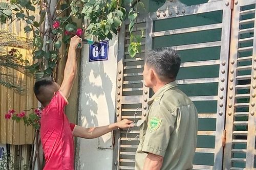Thị trấn Hùng Sơn gắn trên 4.500 biển số nhà
