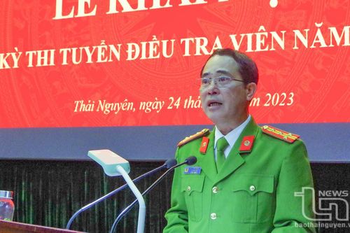 Khai mạc Kỳ thi tuyển điều tra viên năm 2023