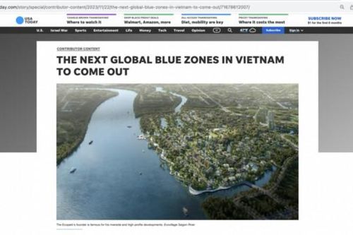 Dự án Ecovillage Saigon River có gì mà được báo Mỹ gọi tên vùng đất Blue Zones thứ 6 thế giới?
