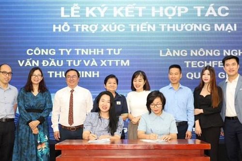 Công ty TNHH Tư vấn đầu tư Thu Minh ký kết hợp tác hỗ trợ xúc tiến thương mại cho sản phẩm nông sản Việt Nam