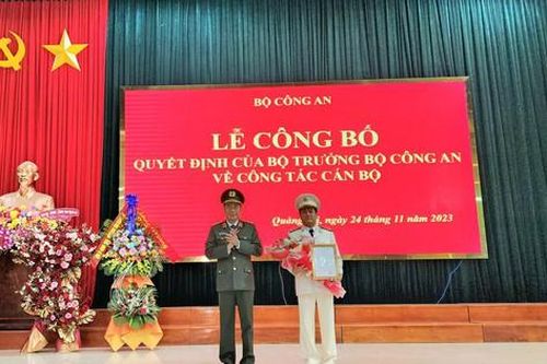 Quảng Trị có tân Giám đốc Công an tỉnh
