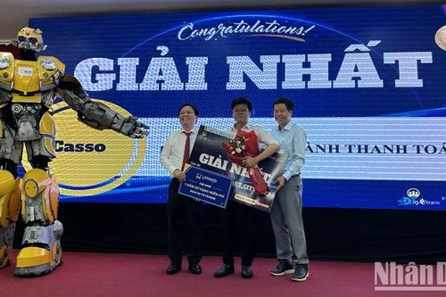 Trao giải Cuộc thi DigiTrans Smart City năm 2023