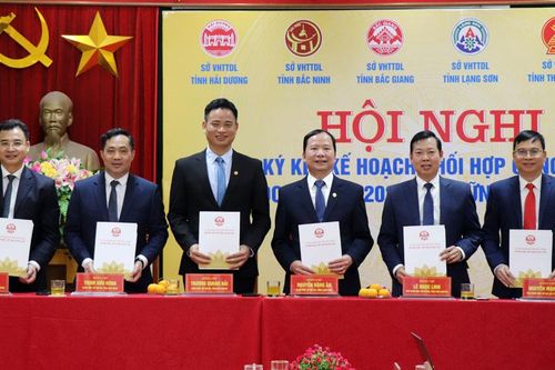 Bắc Giang ký kết hợp tác lĩnh vực văn hóa, thể thao, du lịch với 5 tỉnh