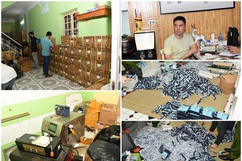 Phê chuẩn khởi tố 6 đối tượng trong đường dây sản xuất thuốc lá điện tử tẩm ma túy