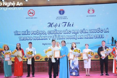 Hội thi Tìm hiểu phòng, chống tác hại của thuốc lá cụm số 2 thành công tốt đẹp