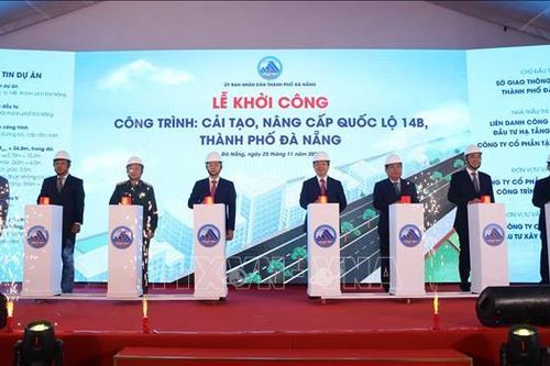 Khởi công công trình cải tạo, nâng cấp Quốc lộ 14B tại Đà Nẵng