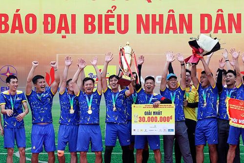 Đội Vietnam Airline vô địch Giải bóng đá các cơ quan Trung ương mở rộng
