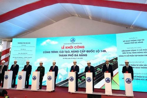 Đà Nẵng khởi công Dự án cải tạo, nâng cấp Quốc lộ 14B hơn 788 tỷ