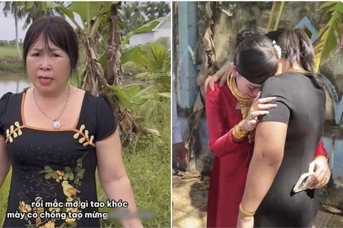 Người mẹ một mực khẳng định 'không khóc' khi con gái đi lấy chồng và cái kết