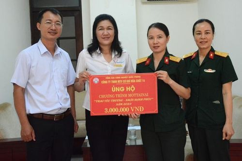 Nhà máy Z114, Tổng cục Công nghiệp Quốc phòng ủng hộ Chương trình Mottainai 2023