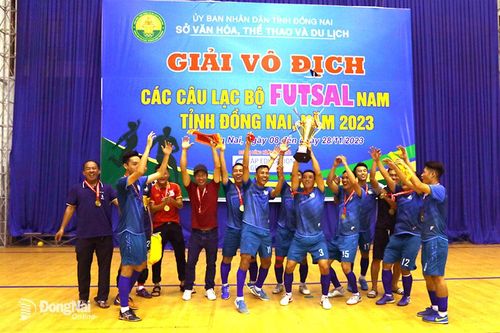 Biên Hòa vô địch giải các CLB futsal tỉnh Đồng Nai 2023
