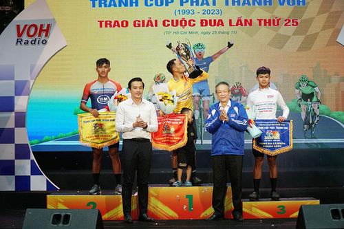 Đồng Nai giành giải nhì đồng đội, áo trắng giải xe đạp Nam Kỳ Khởi Nghĩa 2023