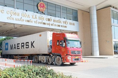 Số thu ngân sách của Cục Hải quan Lào Cai giảm 42% so với cùng kỳ năm 2022