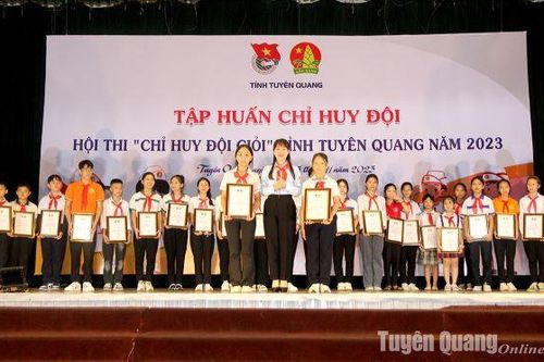 Hội thi Chỉ huy Đội giỏi năm 2023