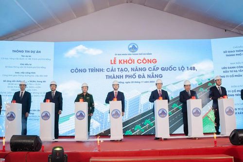 Khởi công dự án cải tạo, nâng cấp Quốc lộ 14B qua Đà Nẵng