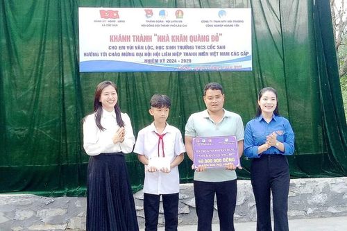 Lào Cai: Xây 'Nhà khăn quàng đỏ' cho học sinh nghèo vượt khó
