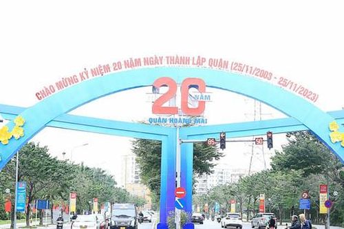 Kỷ niệm 20 năm Ngày thành lập quận Hoàng Mai (25/11/2003 - 25/11/2023): Tiền đề vững chắc cho thời kỳ phát triển mới