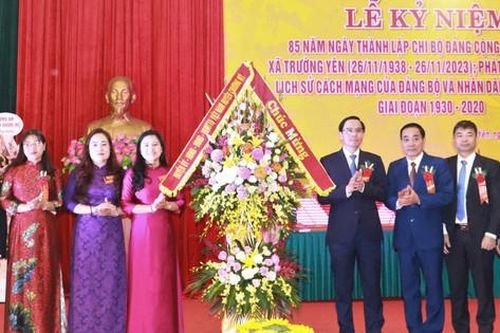 Chương Mỹ kỷ niệm 85 năm Ngày thành lập chi bộ Đảng đầu tiên