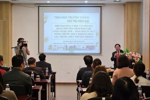 Hiện đại hóa y học cổ truyền bằng giải pháp áp dụng công nghệ mới