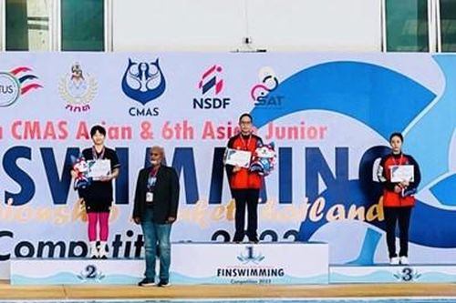 Đội tuyển lặn Việt Nam giành 3 huy chương vàng châu Á
