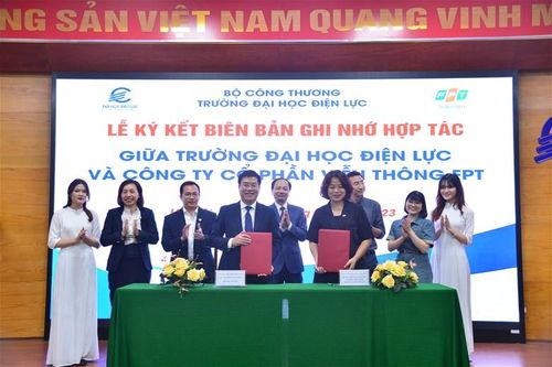 Trường Đại học Điện lực và Công ty Cổ phần Viễn thông FPT ký kết hợp tác