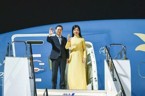Chủ tịch nước Võ Văn Thưởng và Phu nhân đến Tokyo, bắt đầu chuyến thăm chính thức Nhật Bản
