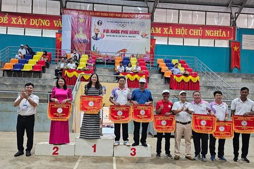 Hơn 1.000 vận động viên tham gia Hội khỏe Phù Đổng huyện Chư Sê