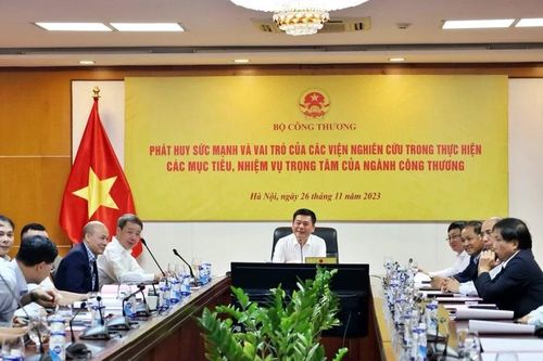 Phát huy sức mạnh và vai trò các viện nghiên cứu trong thực hiện các mục tiêu, nhiệm vụ trọng tâm của ngành công thương