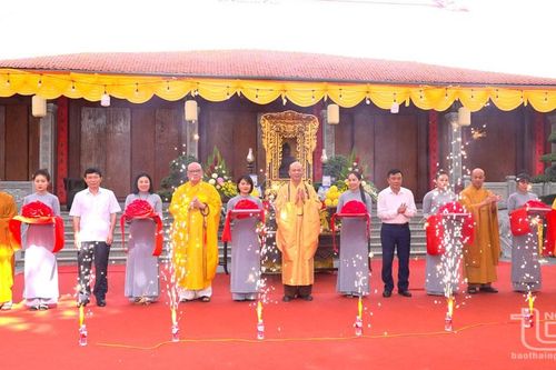 Khánh thành ngôi Đại hùng Bảo điện chùa Trung