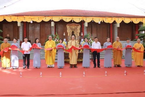 Thái Nguyên: Khánh thành ngôi đại hùng bảo điện và bổ nhiệm trụ trì chùa Trung