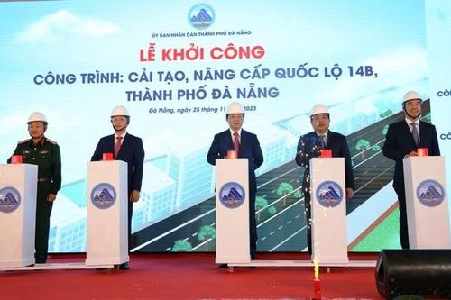 Đà Nẵng: Phó Thủ tướng Trần Hồng Hà dự lễ khởi công cải tạo nâng cấp QL 14B