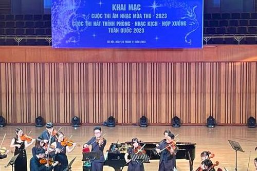 Khai mạc hai cuộc thi âm nhạc thính phòng toàn quốc năm 2023