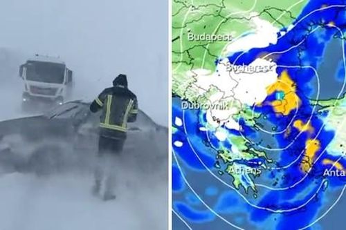 Cơn bão Bettina mạnh hơn dự báo, đánh chìm tàu chở hàng làm nhiều người mất tích