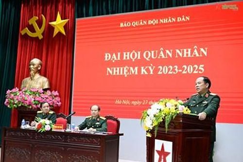 Báo Quân đội nhân dân tổ chức thành công Đại hội quân nhân nhiệm kỳ 2023-2025